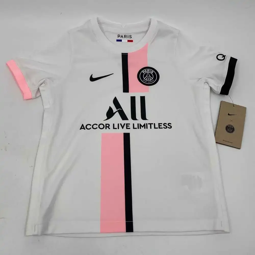 Nike White Pink Paris Saint Germain Soccer Set | Girls Size S - Picture 9 of 11